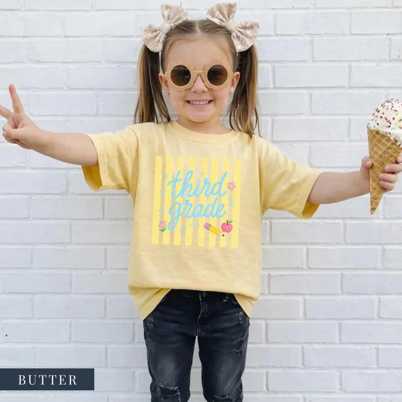 School staff shirt, Teacher Team Shirts, Back to School Shirt, Grade Level Team Tees, Teacher Gift, First Second Third Fourth Fifth Grade. SPETAL11