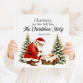 Personalized Santa Christmas Gift for Kids, Custom Christmas Book, Personalized Story Book, Christian Christmas Gift, Child's Name Book PBOOK08