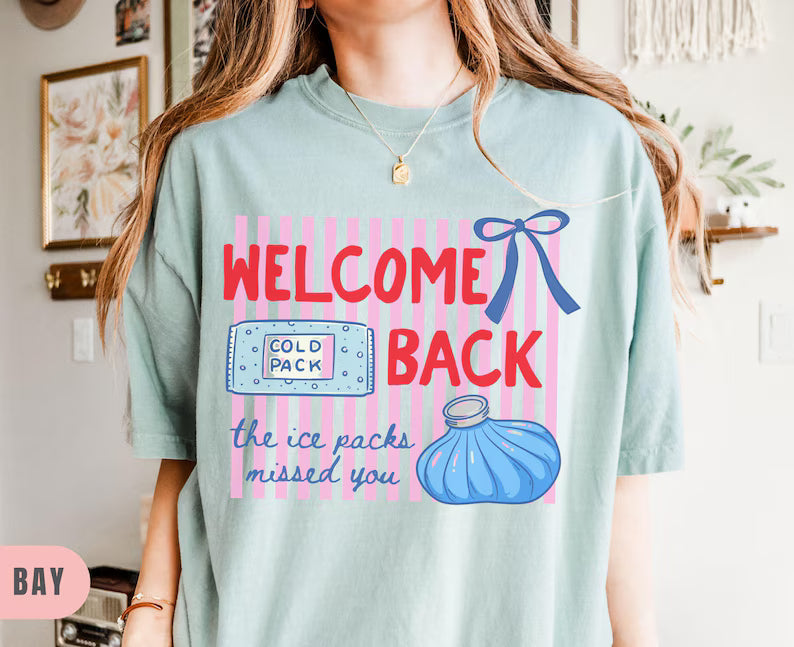 Striped Welcome back to school nurse tshirt, Comfort Colors School Nurse Shirt, school nurse gift, back to school gifts, funny nurse tee. SPETAL10