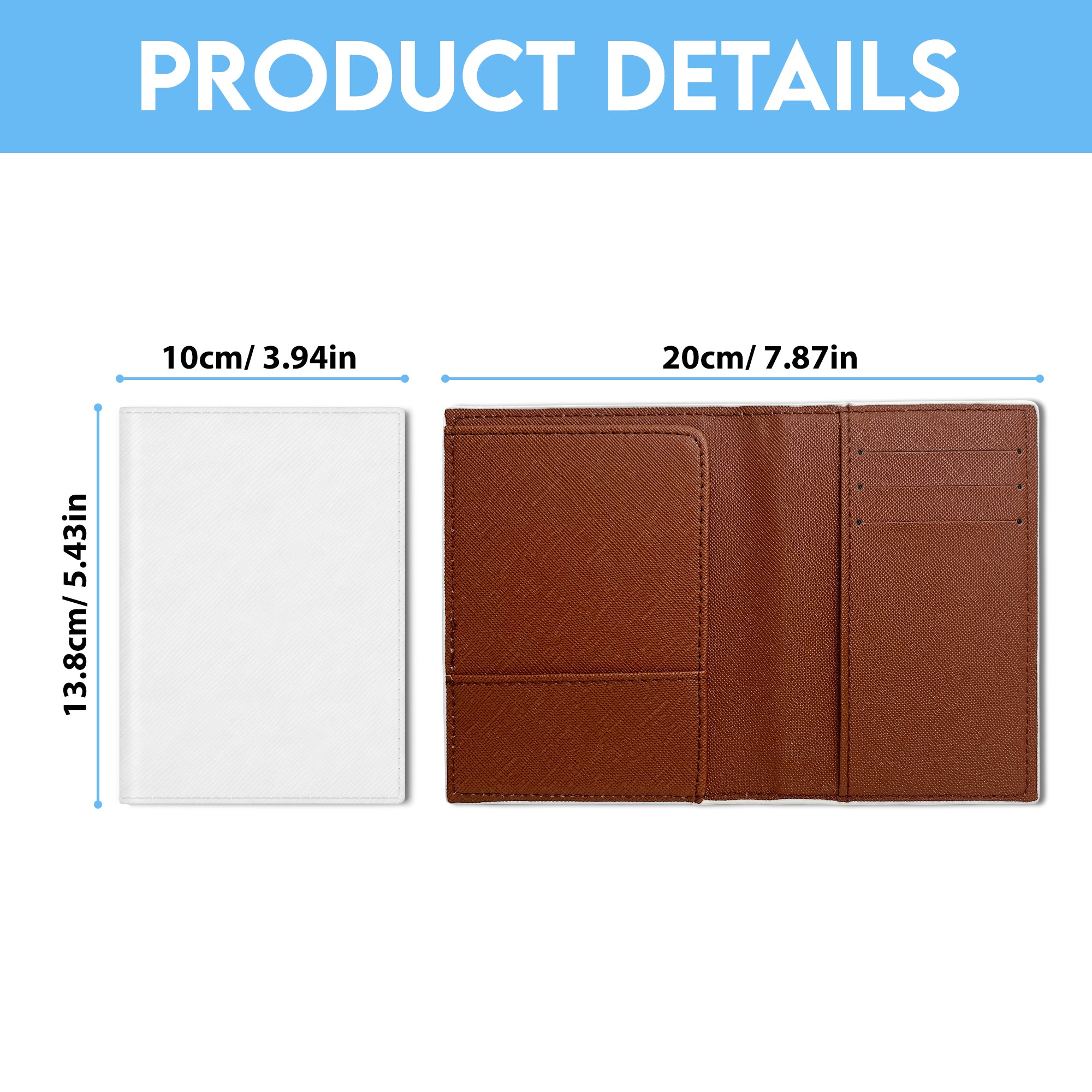 Personalized Leather Passport Cover, Custom Name Monthly Bloom Birth Flower Travel Wallet, Passport Holder Gift for Her