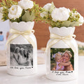 Custom Photo Gift for Mom, Mothers Day Gift for Mom Nana Grandma, Mom Floral Ceramic Vase,mom Birthday Gift,mom Gift,nana Gift,birthday Gift
