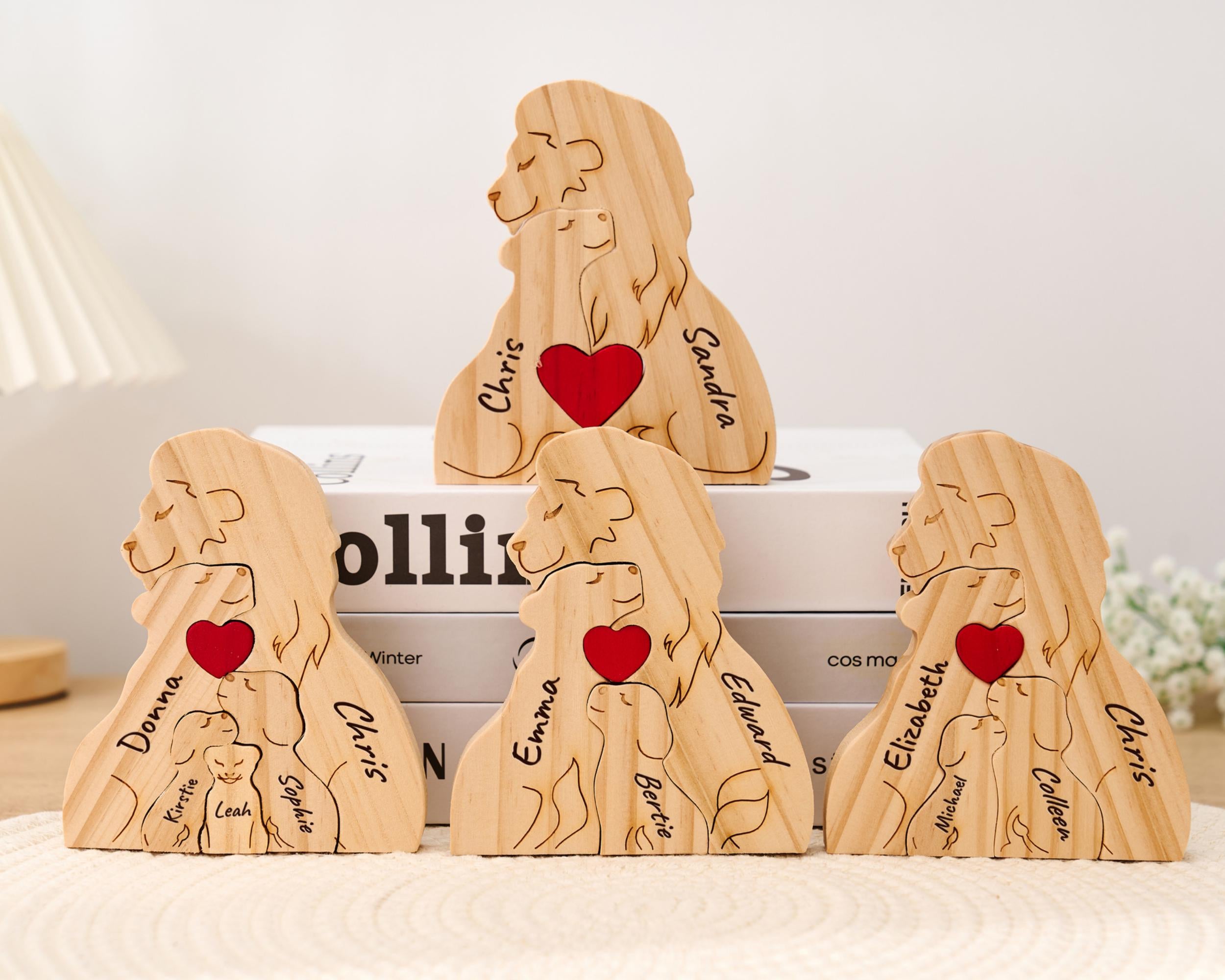 Custom Family Name Puzzle for Christmas Gift,home Decor Gift for Family,custom Keepsake Gift for Parents,personalized Puzzle for New Home