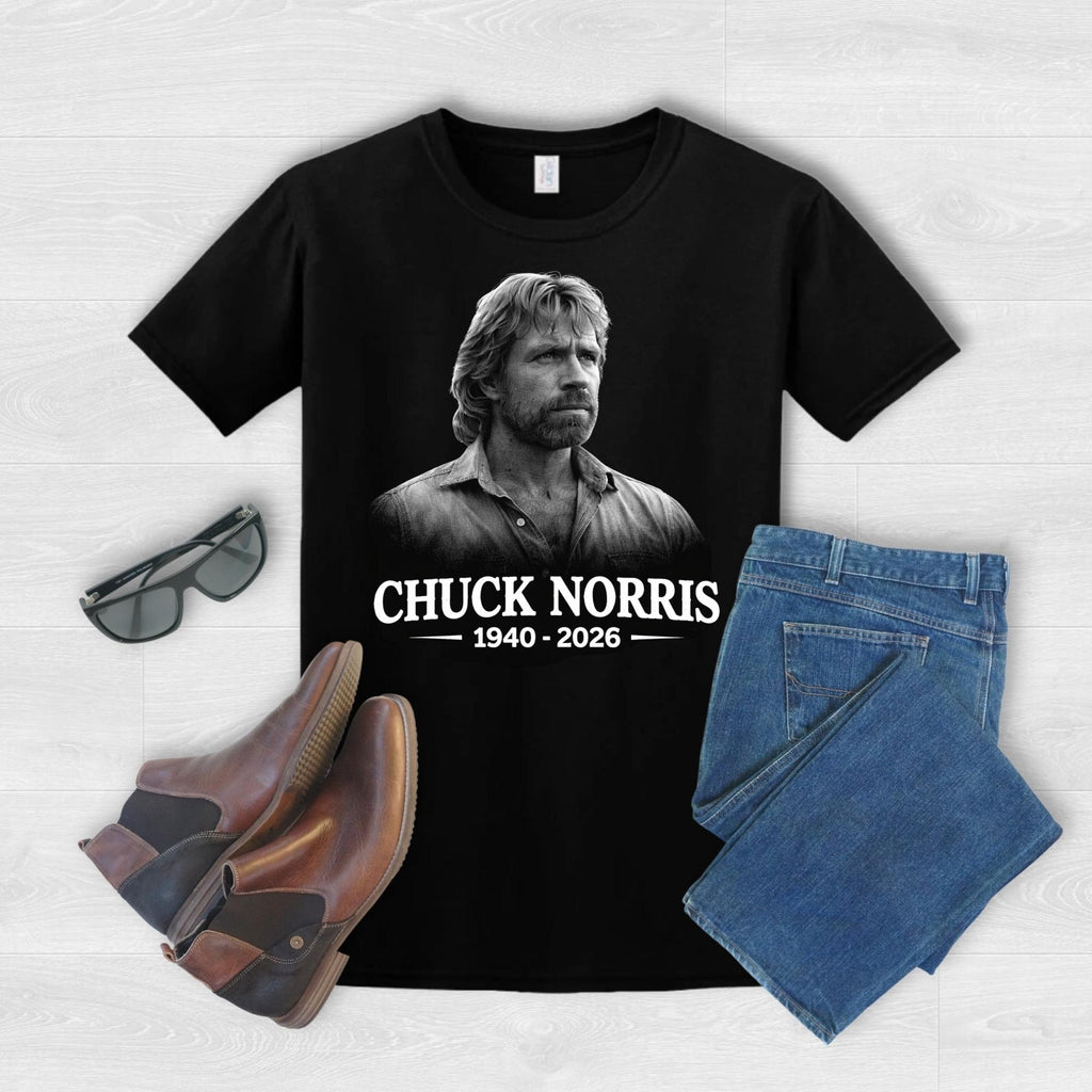 Chuck Norris Actor Movie Drama Television Series Fans Gift T-shirt, Chuck Norris Legend Shirt, RIP Chuck Norris