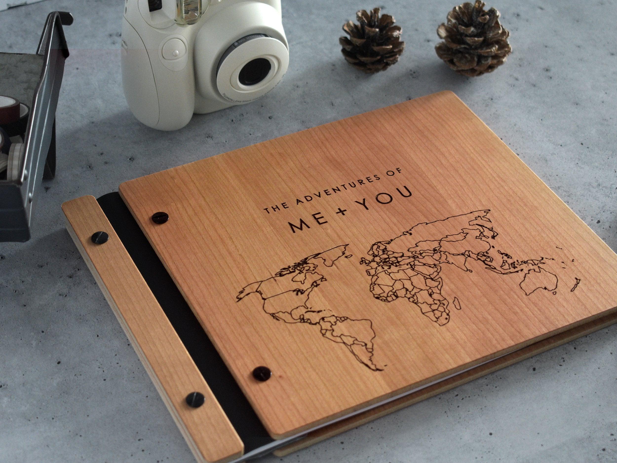 Adventure Book Scrapbook Couples Gift for Boyfriend, Anniversary Gifts Couples, Personalized Gift, Valentines Day Gift for Him