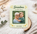 Personalized Photo Magnet for Grandma, Love You Nana Magnetic Picture Frame, Mother's Day Gift, Birthday Gift for Grandma, Includes Photo