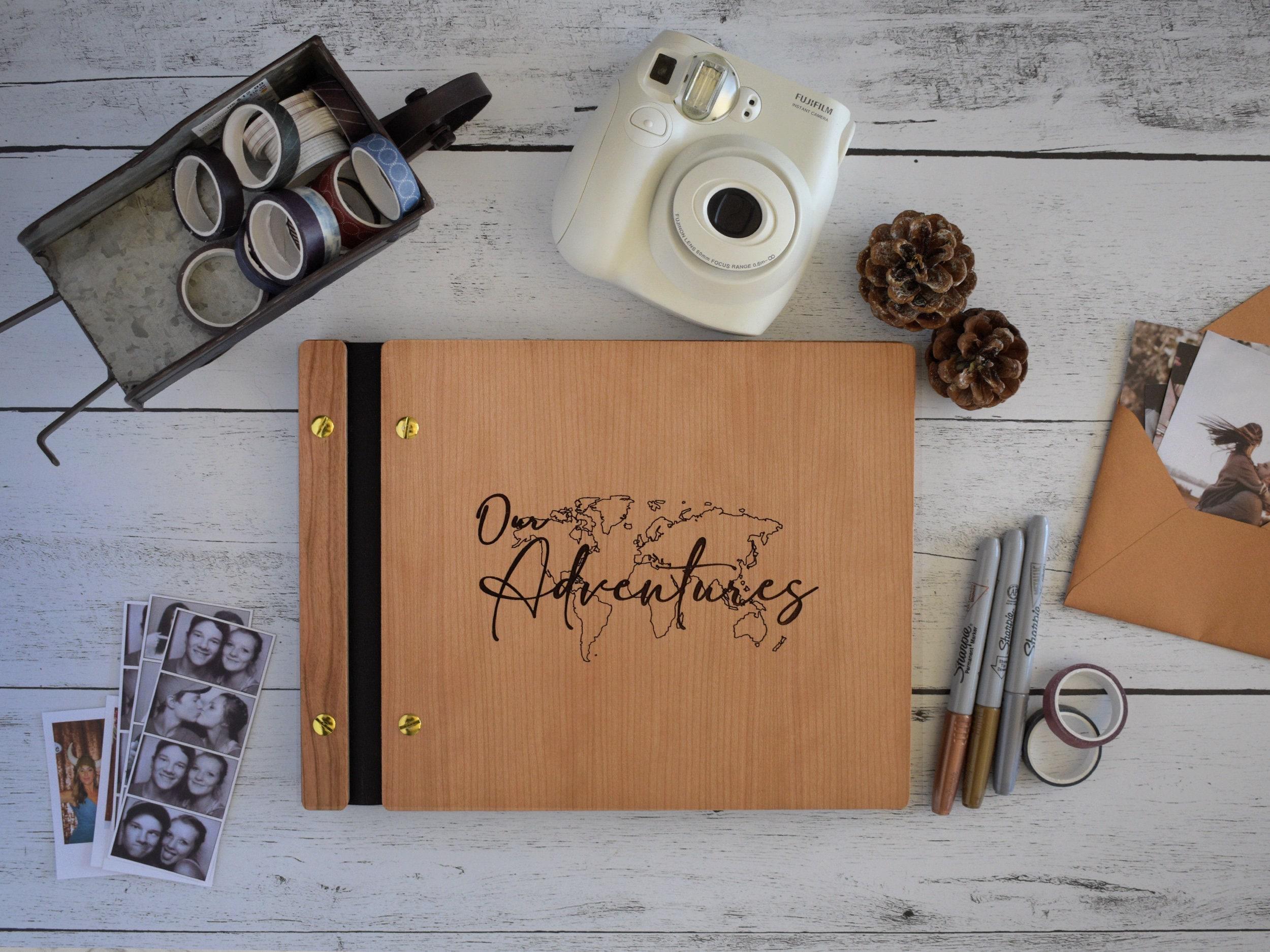 Adventure Book Scrapbook Couples Gift for Boyfriend, Anniversary Gifts Couples, Personalized Gift, Valentines Day Gift for Him