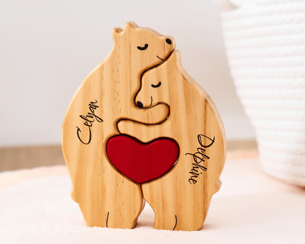 Custom Family Name Puzzle,mother's Day Gift,home Decor Gift for Family,custom Keepsake Gift for Parents,personalized Family Puzzle