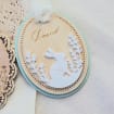 Custom Easter Basket Tag Custom Bunny Name Tag Easter Basket Name Tag Baby’s First Easter Tag Kid Gift Basket Tag Spring Decor Keepsake Tag