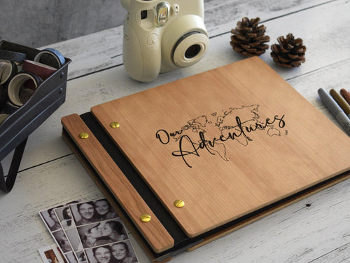 Adventure Book Scrapbook Couples Gift for Boyfriend, Anniversary Gifts Couples, Personalized Gift, Valentines Day Gift for Him