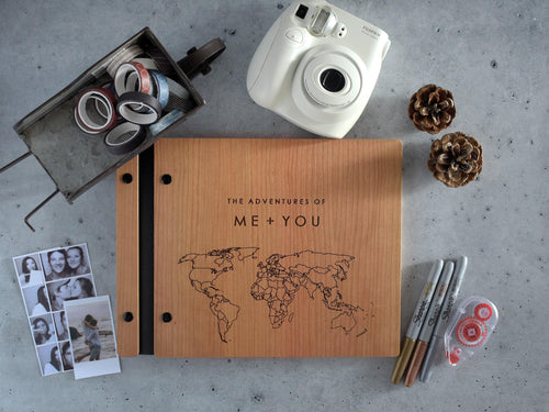 Adventure Book Scrapbook Couples Gift for Boyfriend, Anniversary Gifts Couples, Personalized Gift, Valentines Day Gift for Him