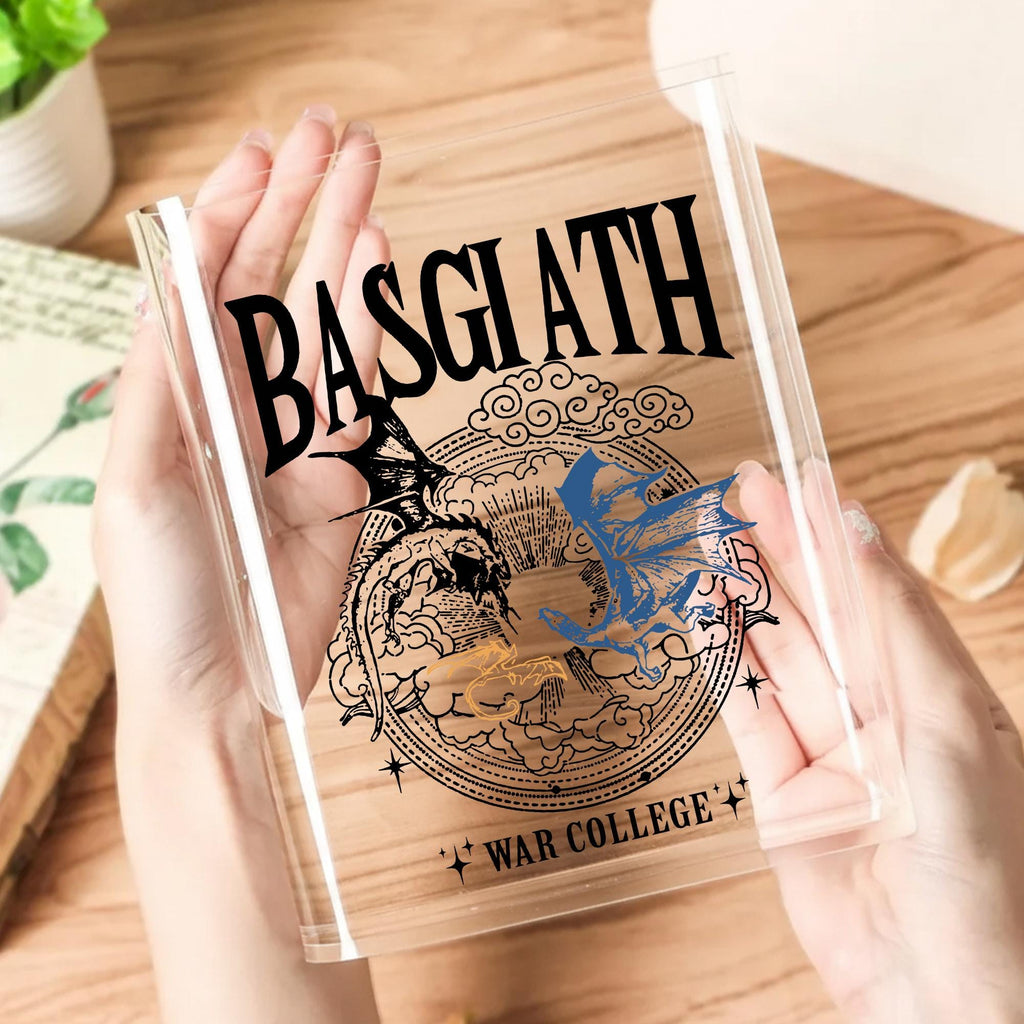 Fourth Wing Book Vase, Tairn and Sgaeyl Dragon Decor, Basgiath War College Gift, Iron Flame Merch, Romantasy Book Lover Present, Room Decor