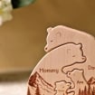 Personalized Wooden Bear Family Puzzle, Wooden Family Puzzle, Animal Puzzle, Gift for Parents, Gift for Mom Dad, Christmas Gift