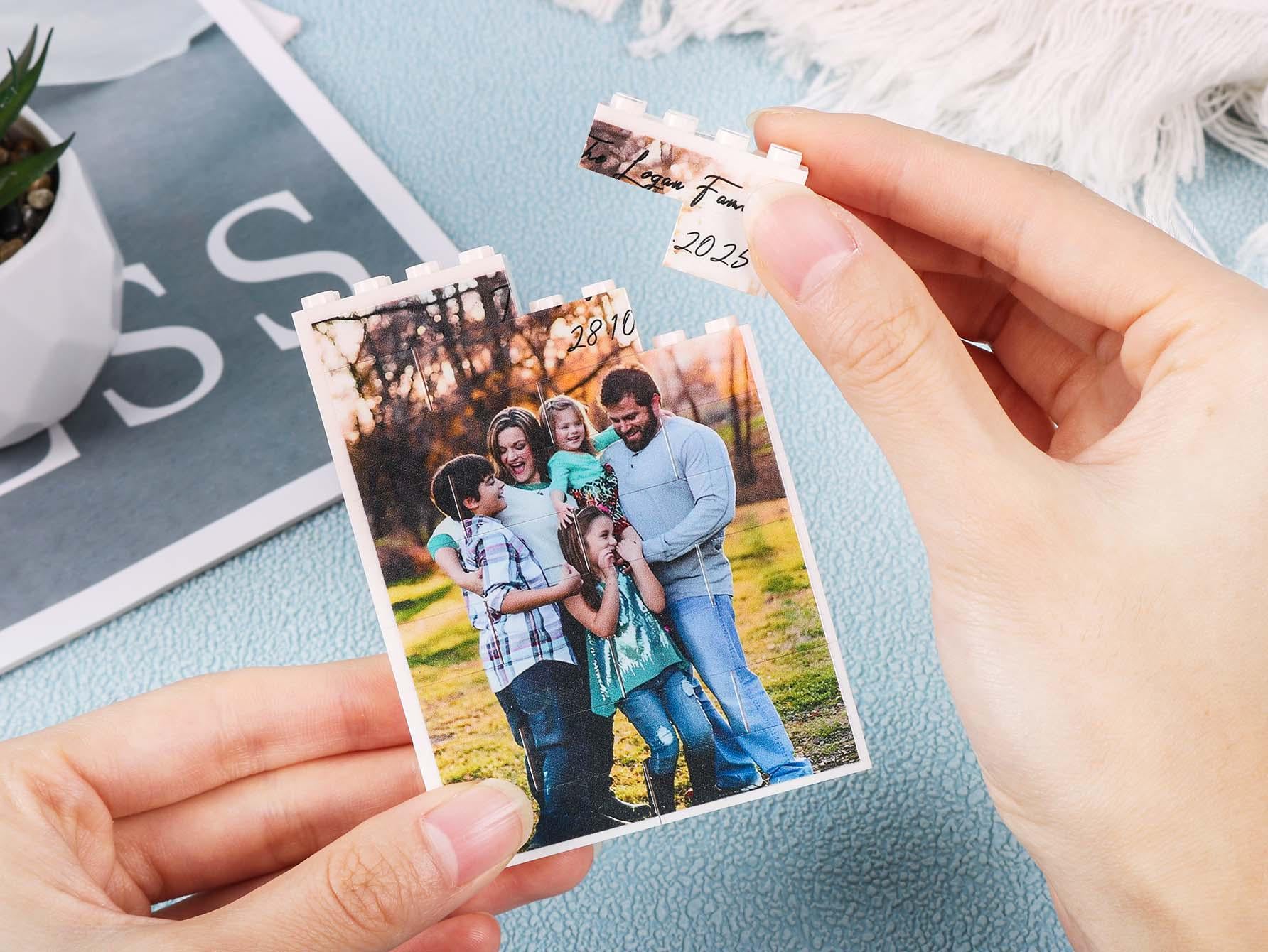 Personalized Photo Bricks Puzzle_ Custom Gift for Couples,boyfriend,anniversary,couple,him,her