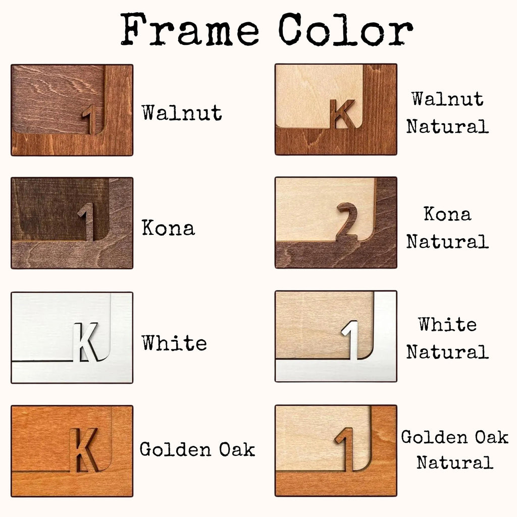 Custom LOVE Photo Frame – Personalized Wooden Collage Picture Display for Tabletop or Wall, Ideal Gift for Any Special Moment