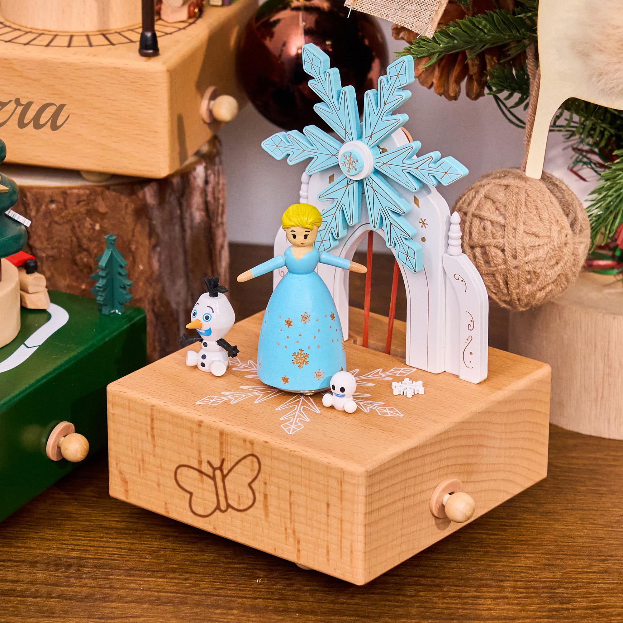 Personalised Wooden Music Box，music Box for Kids，engraved Name Music Box, Baby Shower Gift,nursery Decor, Gift for Kid, Newborn Gift