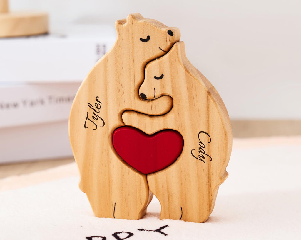 Custom Family Name Puzzle,mother's Day Gift,home Decor Gift for Family,custom Keepsake Gift for Parents,personalized Family Puzzle