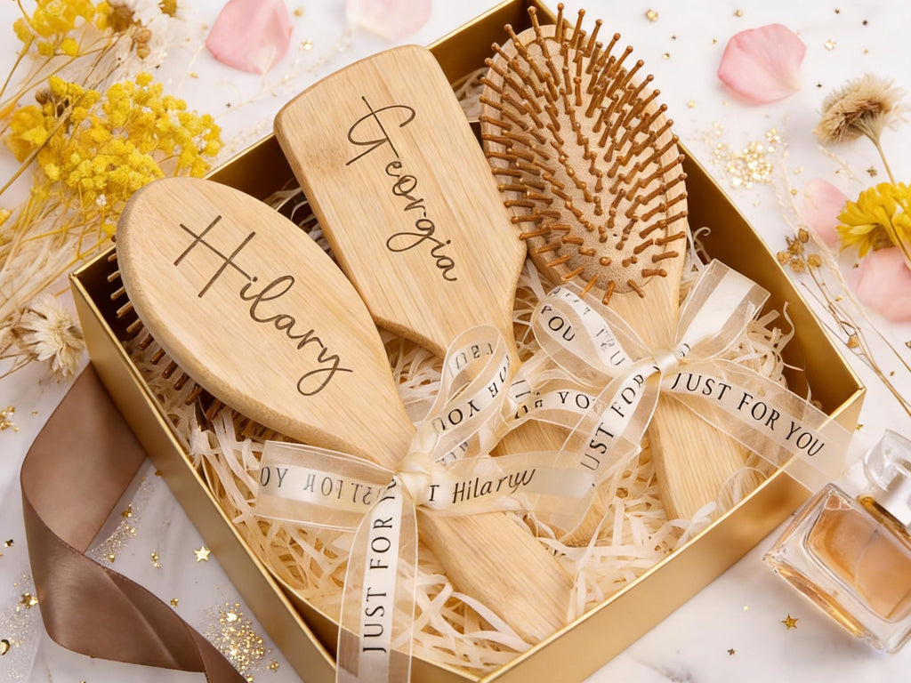 Bridesmaid Name Wood Comb,custom Wedding Party Gift,bridesmaid Hair Comb,engraved Commemorative Combs,bridesmaid Proposal Gifts,anniversary