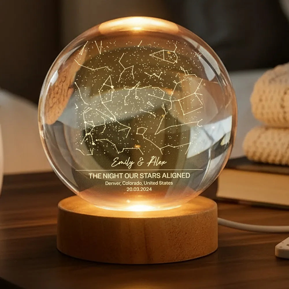 Eternal Love Custom Couple Anniversary Date Star Map - Personalized Cr , Valentines Day Wedding Anniversary Gift For Couple