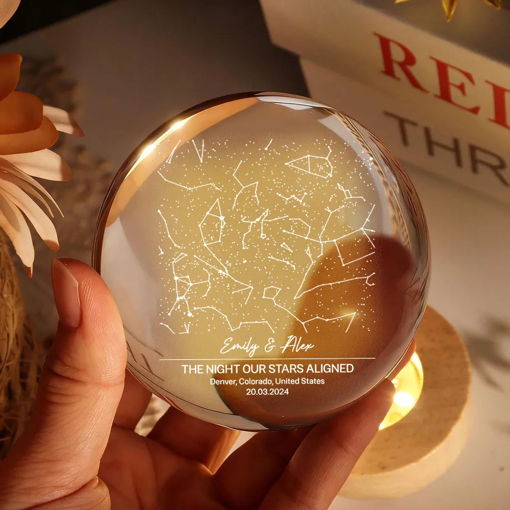 Eternal Love Custom Couple Anniversary Date Star Map - Personalized Cr , Valentines Day Wedding Anniversary Gift For Couple