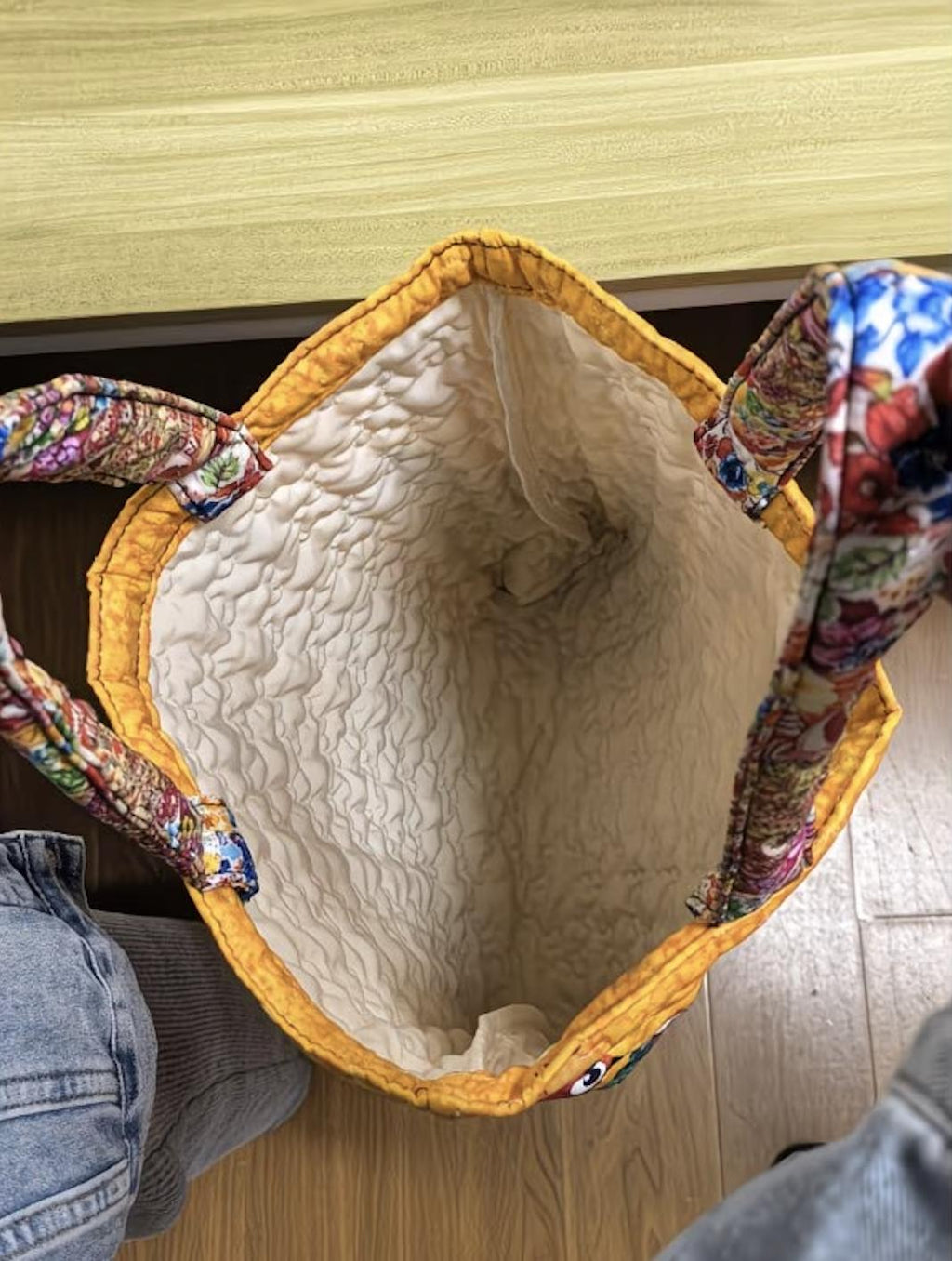 Custom Embroidered Funny Chickens Shoulder Bag With Name, Personalized Quilted Bag, Gift for Farmer, Gift for Chicken Lover, Gardener Gift