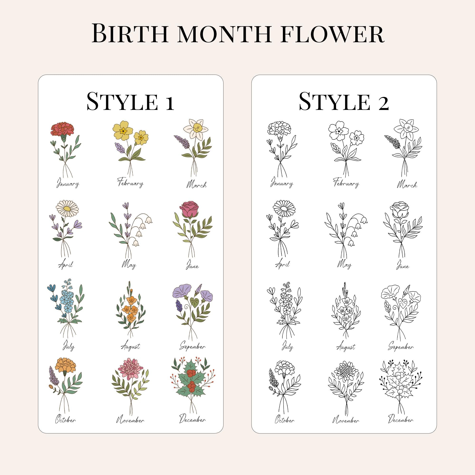 Personalized Leather Bookmark,custom Birth Month Flower With Name for Book Lovers,ideal Bookmark Gifts for Her,bridesmaid Gift,wedding Gift