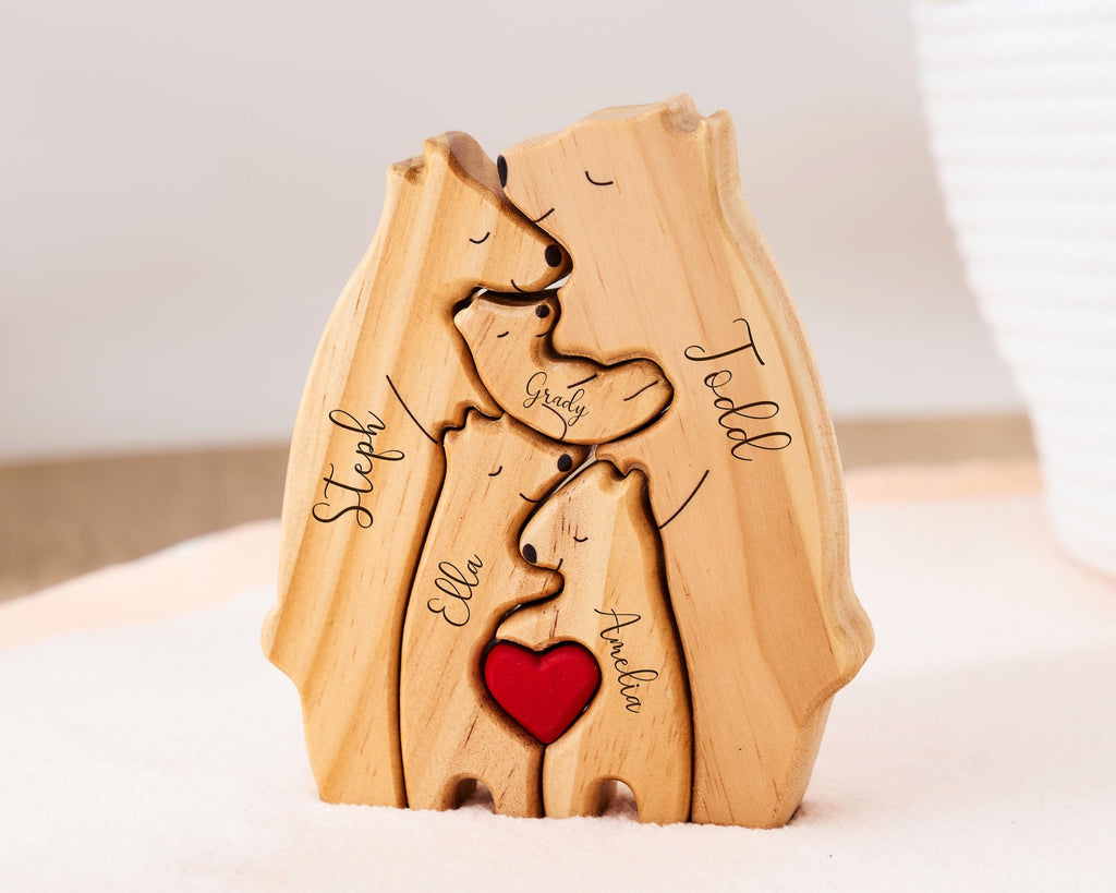 Custom Family Name Puzzle,mother's Day Gift,home Decor Gift for Family,custom Keepsake Gift for Parents,personalized Family Puzzle