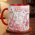 Personalized Nurse Mug, RN Coffee Cup, Custom Healthcare Worker Gift, Nurse Appreciation Cup, Custom Medical Staff Mug