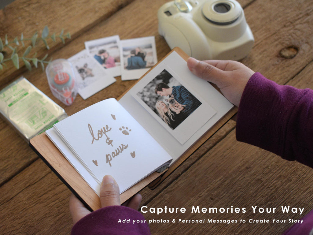 Our Adventures Book Scrapbook Album Travel Scrapbook Gifts for Him Personalized Gifts for Boyfriend Adventure Photo Album Gift for Her