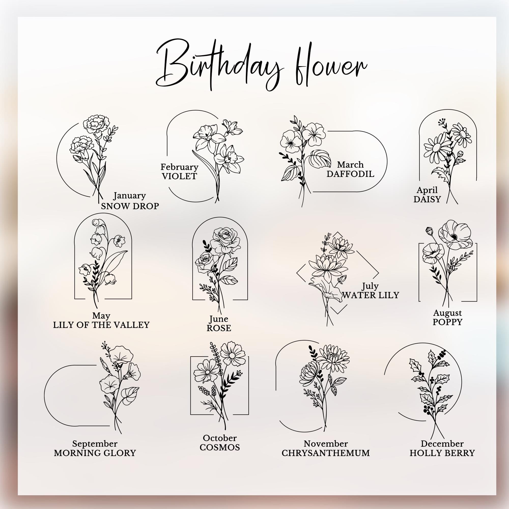 Personalized Birth Flower Wooden Comb,Engraved Name Airbag Brush,Wedding Bridesmaid Gift,Birthday Gift for Her,Bamboo Paddle Hairbrush