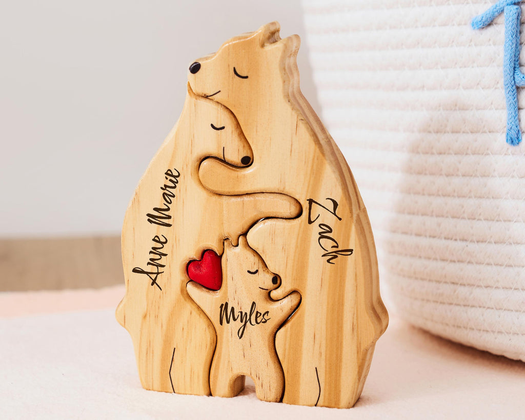 Custom Family Name Puzzle,mother's Day Gift,home Decor Gift for Family,custom Keepsake Gift for Parents,personalized Family Puzzle