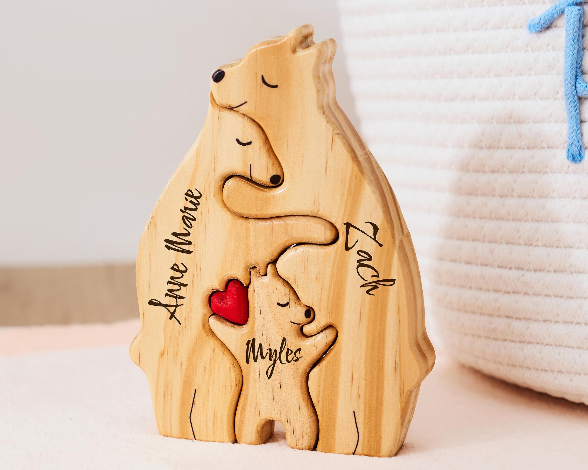 Custom Family Name Puzzle,mother's Day Gift,home Decor Gift for Family,custom Keepsake Gift for Parents,personalized Family Puzzle