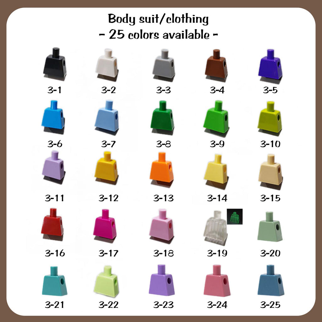 Custom Building Block Figurine Set | Personalized Couple Mini Figures | Valentine's, Wedding, Anniversary Gift