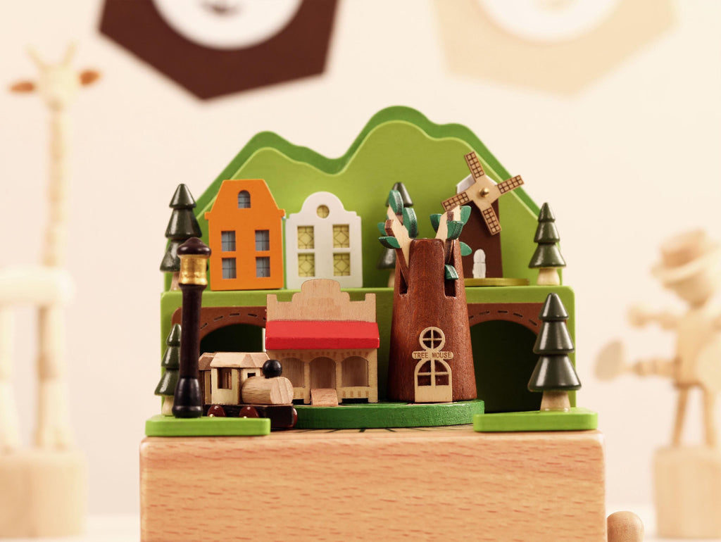 Wooden Music Box, Custom Wooden Handmade Music Box, Train Birthday Music Box, 1st Birthday, Personalised Music Box Gift, Baby Shower Gift