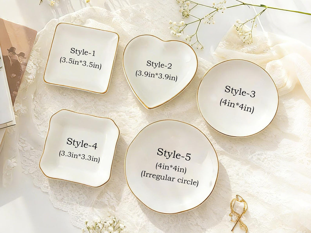 Custom Birth Flower Ring Trinket Dish, Personalized Birth Month Flower Trinket Dish,birthday Jewelry Dish,wedding Bridesmaid Gift _ Mom Gift