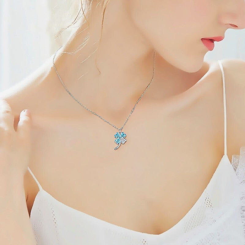 Custom-designed bubble letter necklace, Exquisite lucky charm necklace, Elegant beauty necklace, Personalized jewelry, Gift for women, Christmas gift