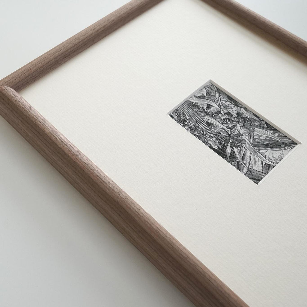 Wooden Photo Frame, Multi Color Frame, 10x10 Inches Frame, Custom Picture Frame, Mat Opening Frame, Natural Wood Wall Decor, Gift for Home