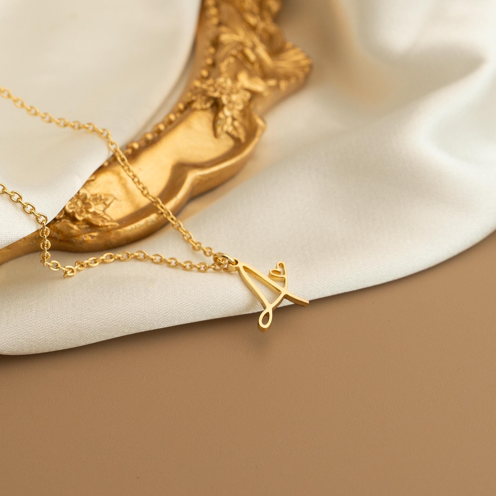 Sterling Silver 3D Bubble Initial Necklace – Custom Letter Pendant,  Personalized Charm Jewelry, Daily, Gift for Her, Christmas Gift