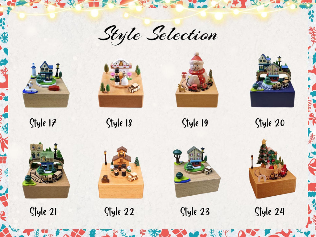 Personalized Wooden Handmade Music Box, Custom Musical Toy for Kids, Baby Shower Gift, Toddlers Gift, Toys for Kids, Train Music Box