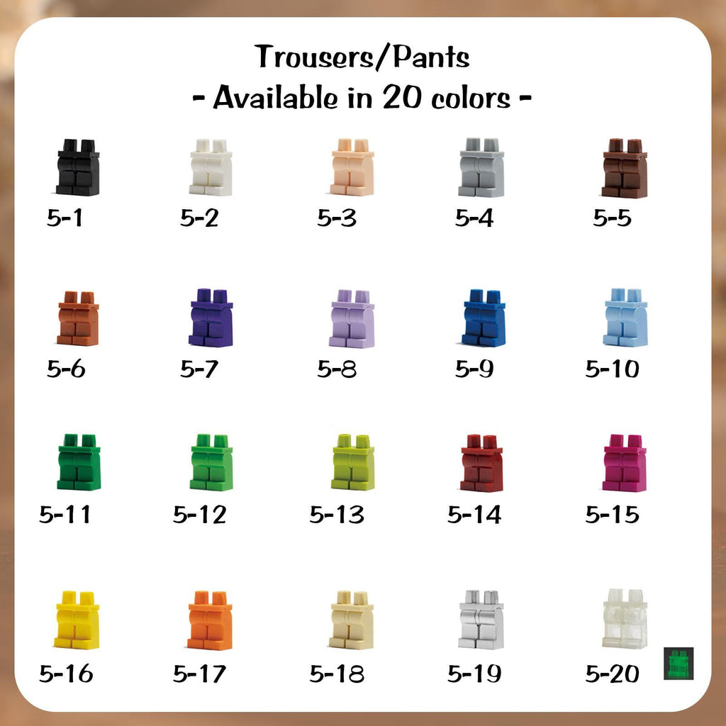 Custom Building Block Figure Set - Personalized Couple, Family & Pet Mini Figurines in Display Case | Valentine's, Wedding, Anniversary Gift