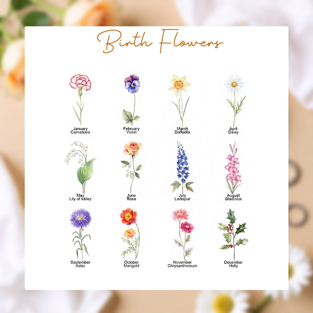 Personalized Friend Ceramic Ring Dish, Birth Flower Jewelry Holder, Wedding Bridesmaid Gift, Birthday Jewelry Dish, Christmas Gifts