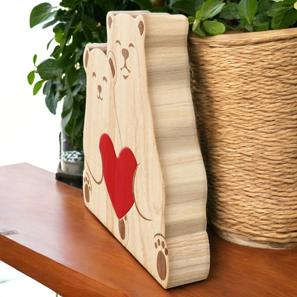 Koala Family Puzzle - Mothers Day Gift - Family Christmas Gift - Personalised Koala Family Puzzle - Family of Four Gift - Family Decoration