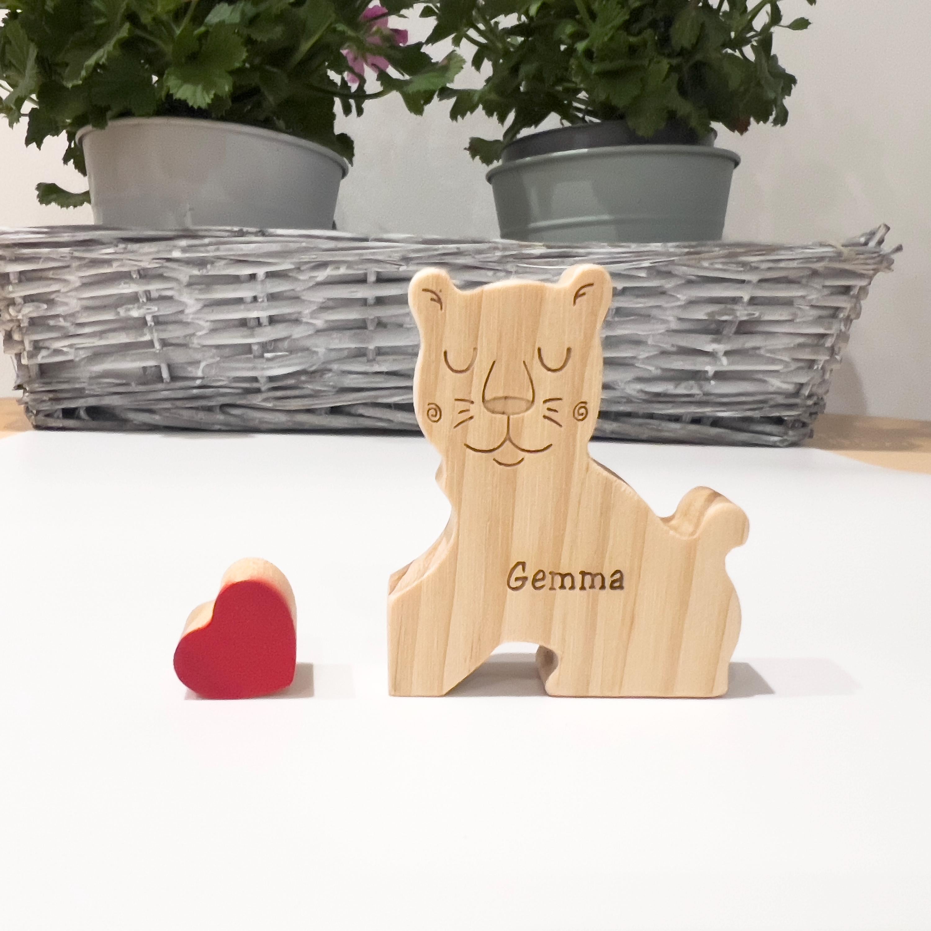 Wooden Lion Family Puzzle, Gifts for Birthday, Custom Family Gifts, Home Decor, Gift for Kids, Gift for Wife Girlfriend, Housewarming Gifts