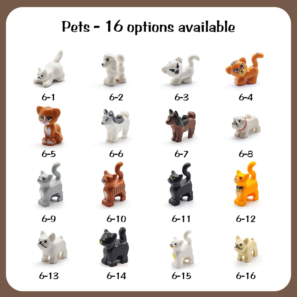 Custom Building Block Figurine Set | Personalized Couple Mini Figures | Valentine's, Wedding, Anniversary Gift