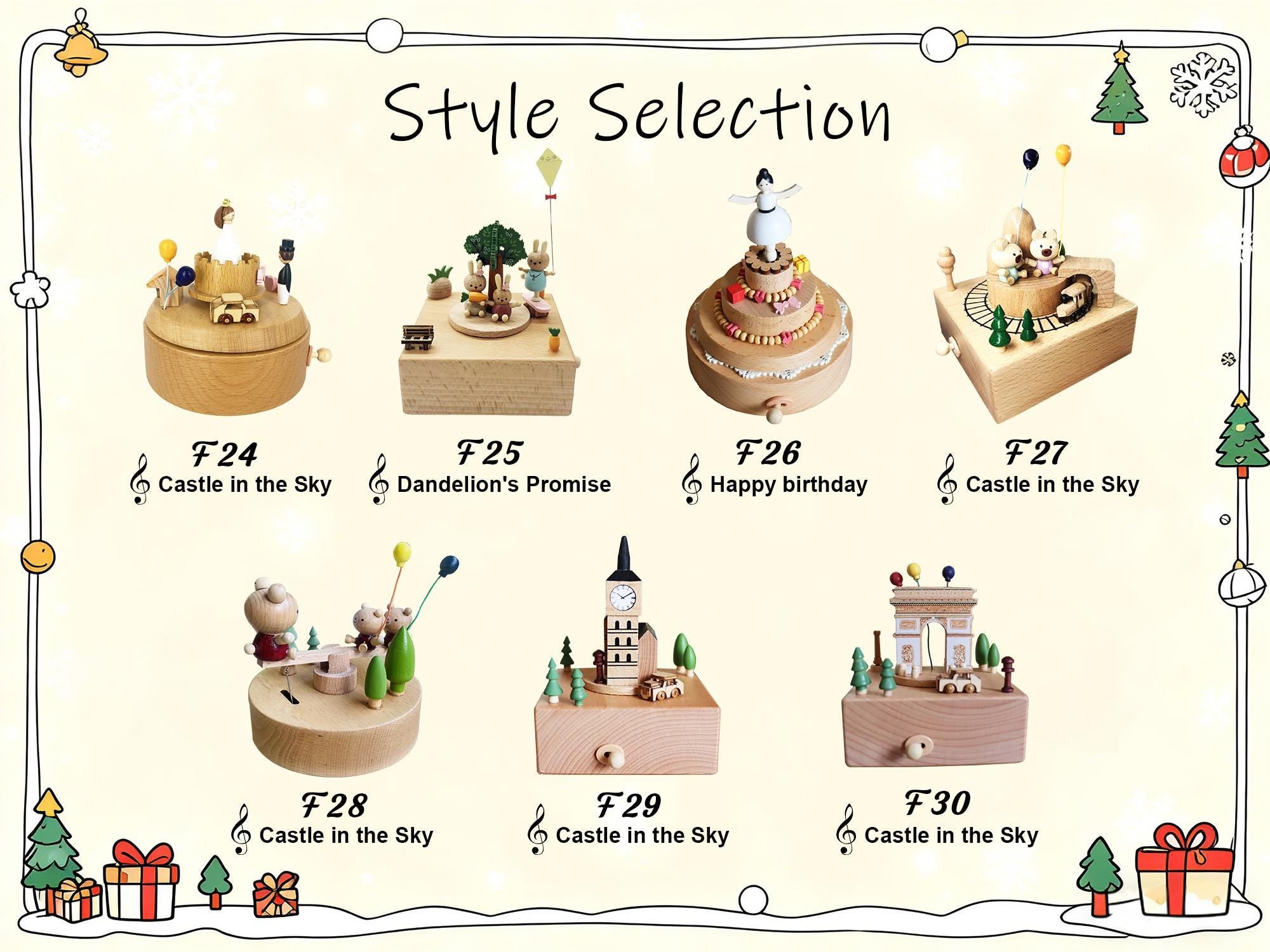 Custom Wooden Handmade Music Box, Personalized Musical Toy for Kids, Train Music Box, Baby Shower Gifts, Newborn Gifts, Unique Gift Newborn