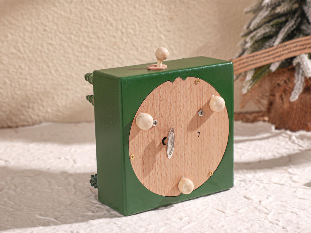 Christmas Gift, Christmas Custom Wooden Handmade Music Box, Personalised Wooden Music Box, Engraved Baby Name Music Box, Baby Shower Gift