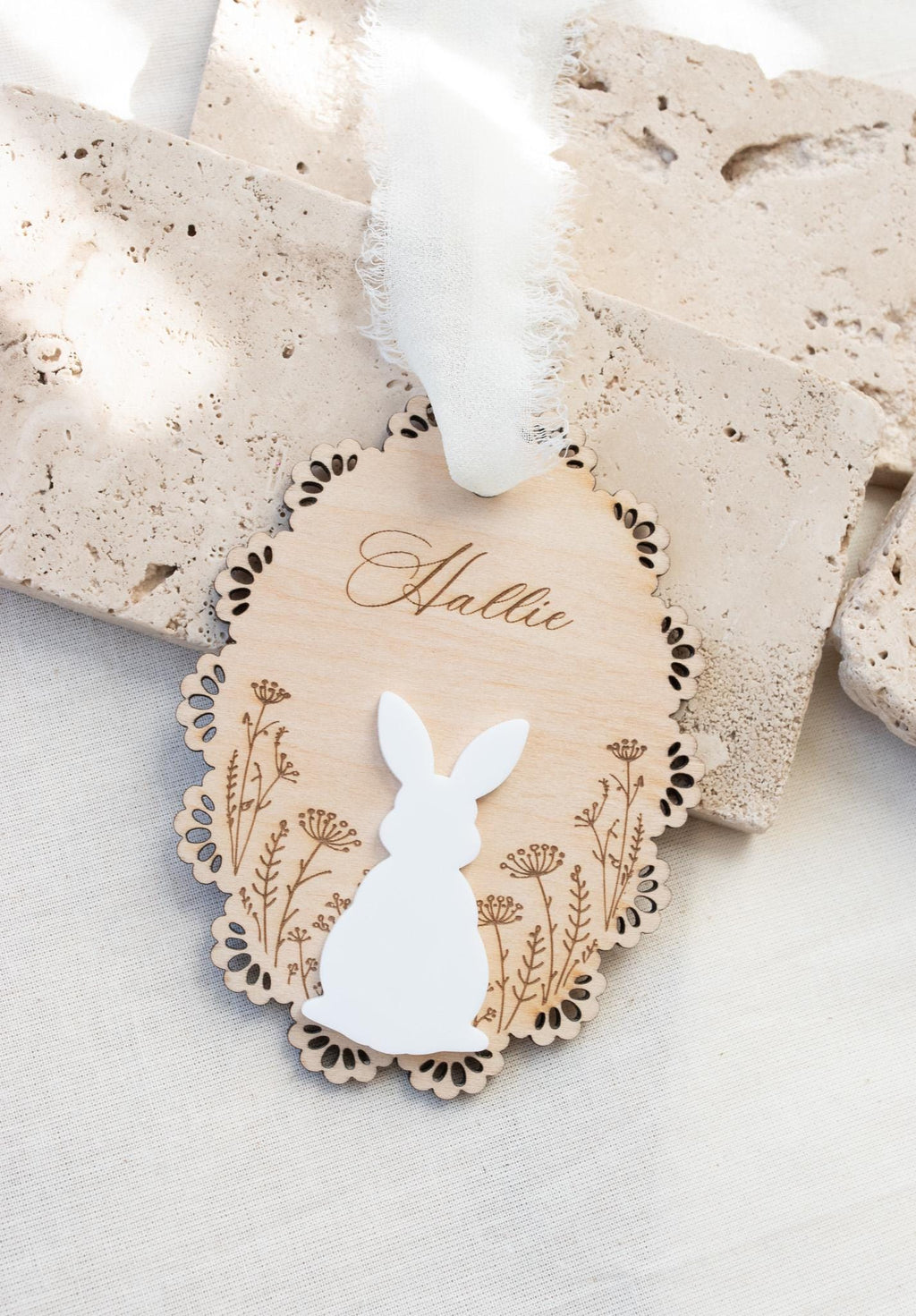 Custom Easter Basket Tag Custom Bunny Name Tag Easter Basket Name Tag Baby’s First Easter Tag Kid Gift Basket Tag Spring Decor Keepsake Tag