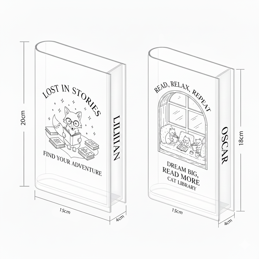 Personalized Birth Month Flower Book Vase – Grandma’s Garden Design, Thoughtful Mother’s Day Gift for Grandma, Floral Home Decor Keepsake