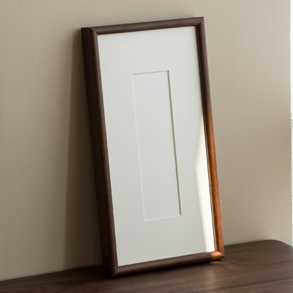 Narrow Long Picture Frame, Blank Calligraphy & Photo Frame, Modern Minimalist Wall Decoration Gift