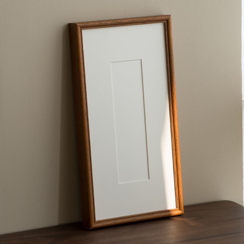 Narrow Long Picture Frame, Blank Calligraphy & Photo Frame, Modern Minimalist Wall Decoration Gift