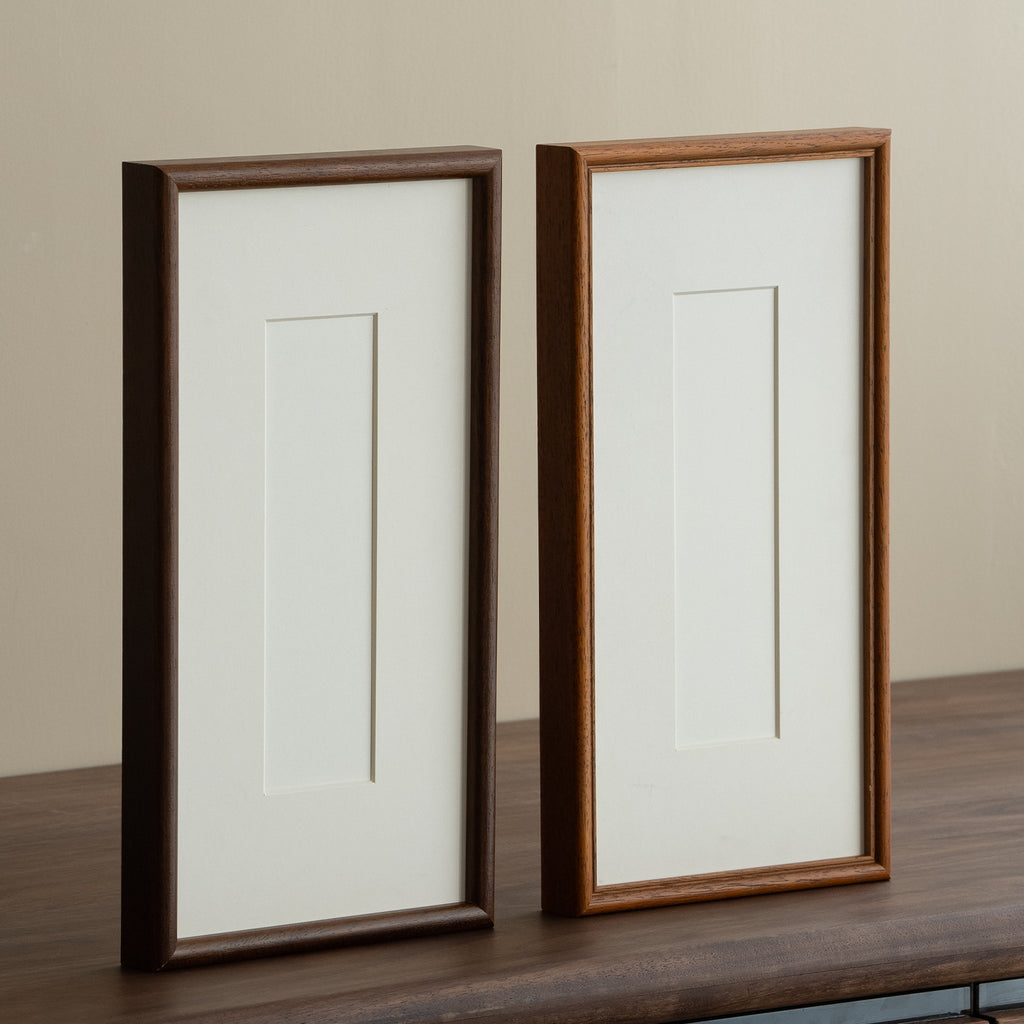 Narrow Long Picture Frame, Blank Calligraphy & Photo Frame, Modern Minimalist Wall Decoration Gift